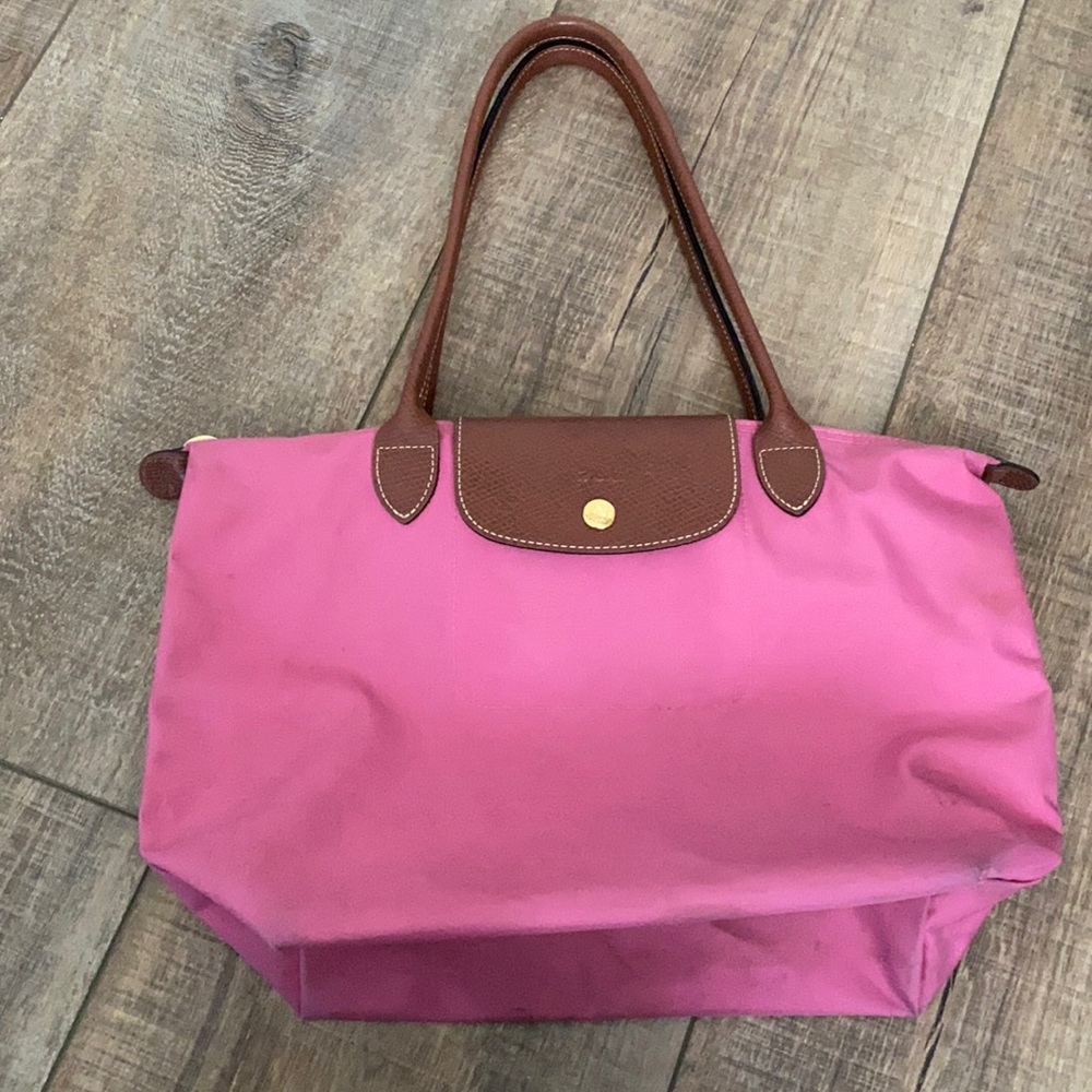 Longchamp Small Le Pliage Nylon Shoulder Tote